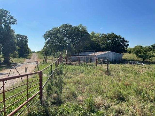 View of yard featuring a rural view