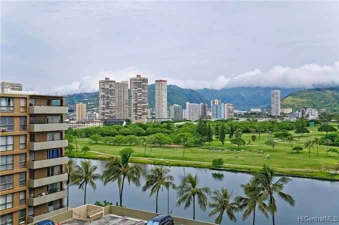 Gorgeous views of the Ala Wai Canal & Golf Course