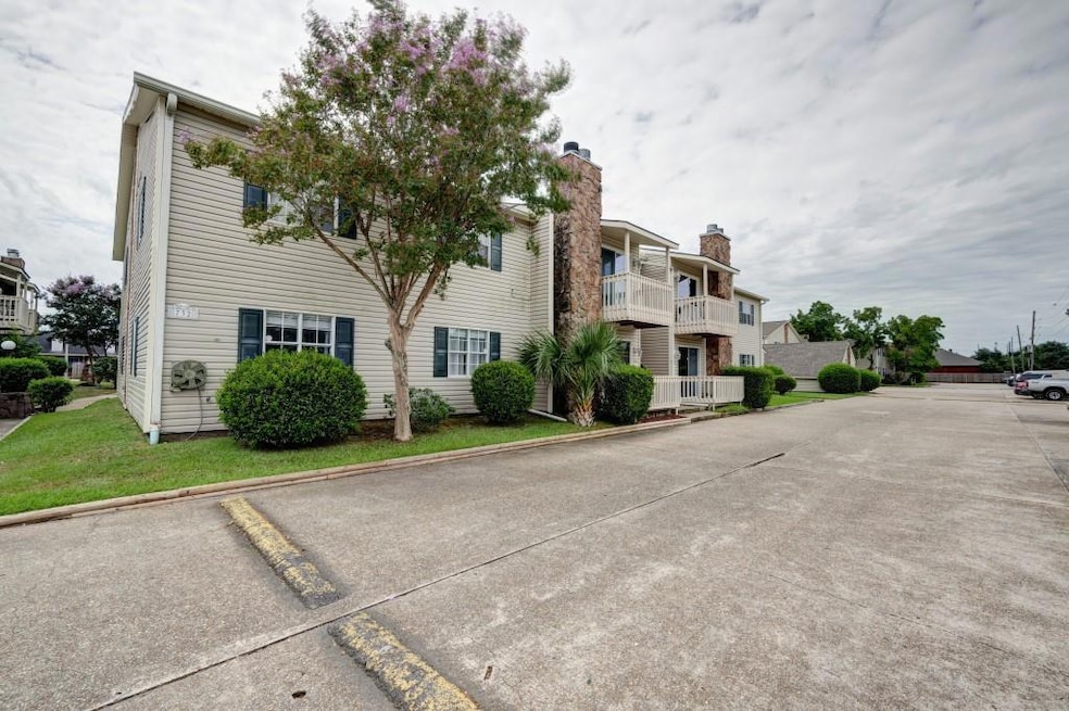 Parking area right outside your front door