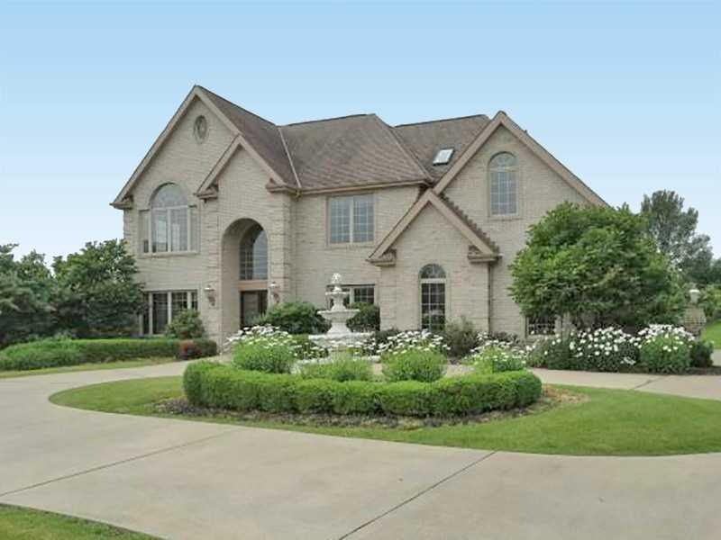 Exterior Front. This magnificent home in Treesdale