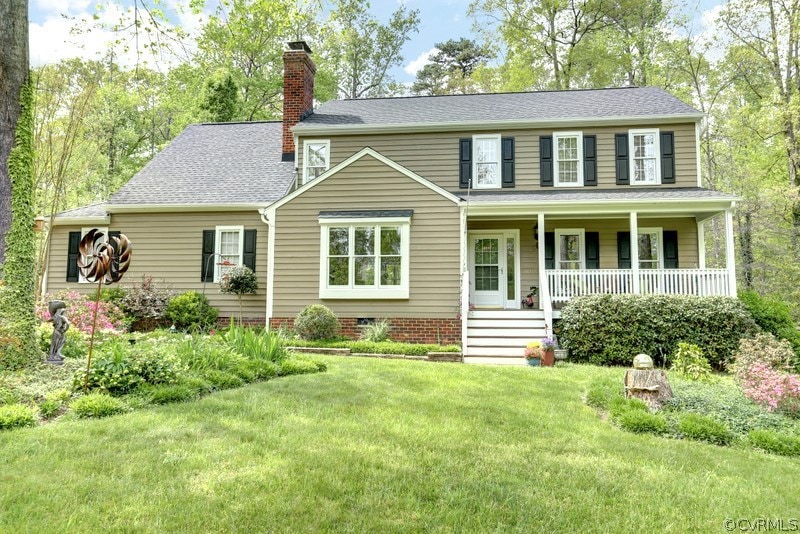 Front view of 1143 Castle Hollow Road