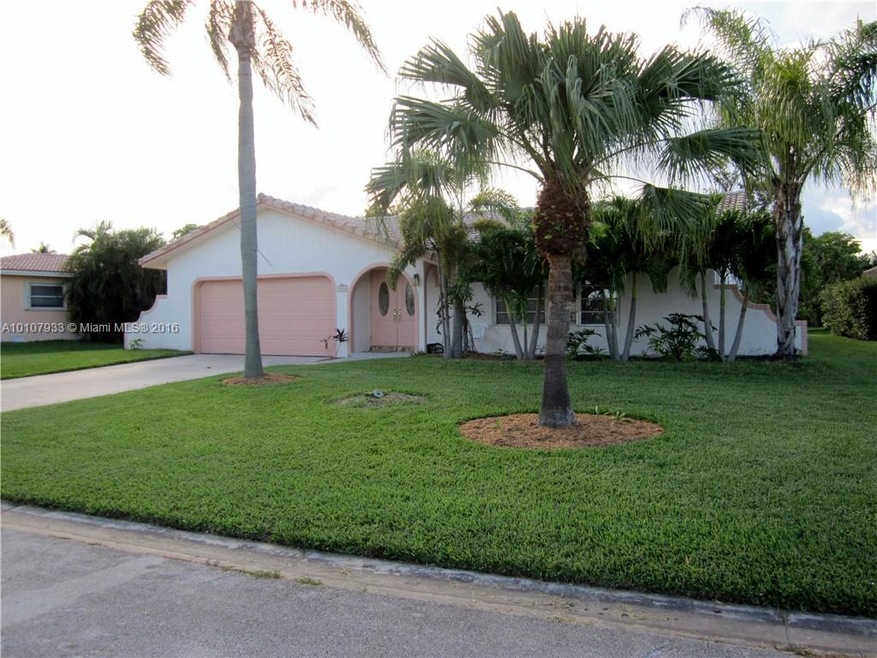 Large front yard