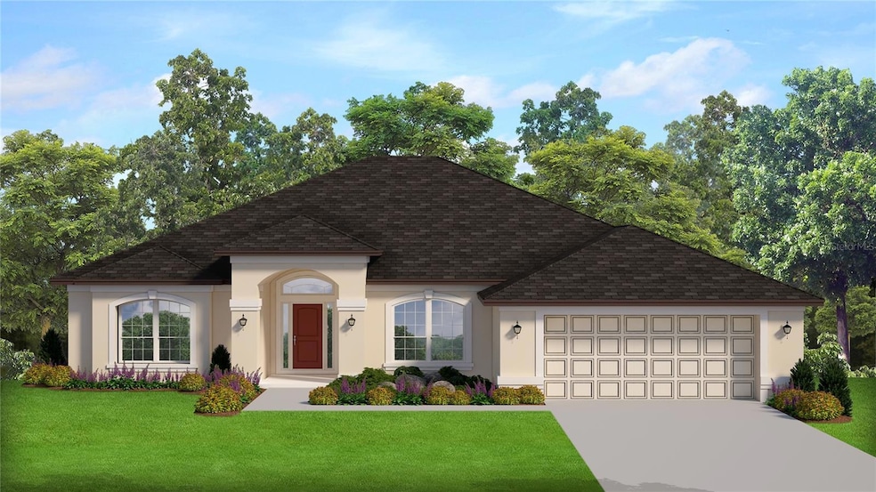 Rendering of home for illustrative purposes only.  Colors and features will vary!
