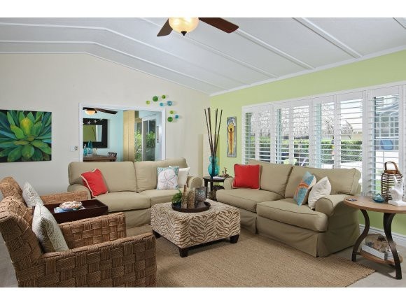 Great Room Vaulted Ceiling