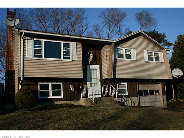 Exterior Front. 3 BEDROOMS, 1.5 BATH RAISED RANCH.