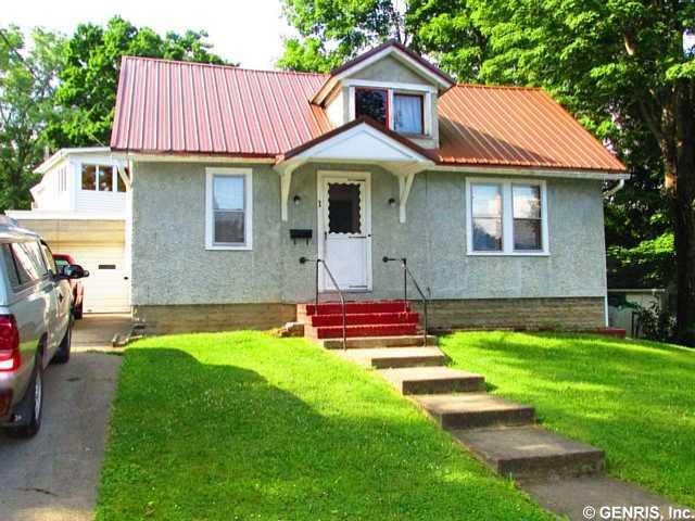 Exterior Front new tin roof, 1 car attached garage