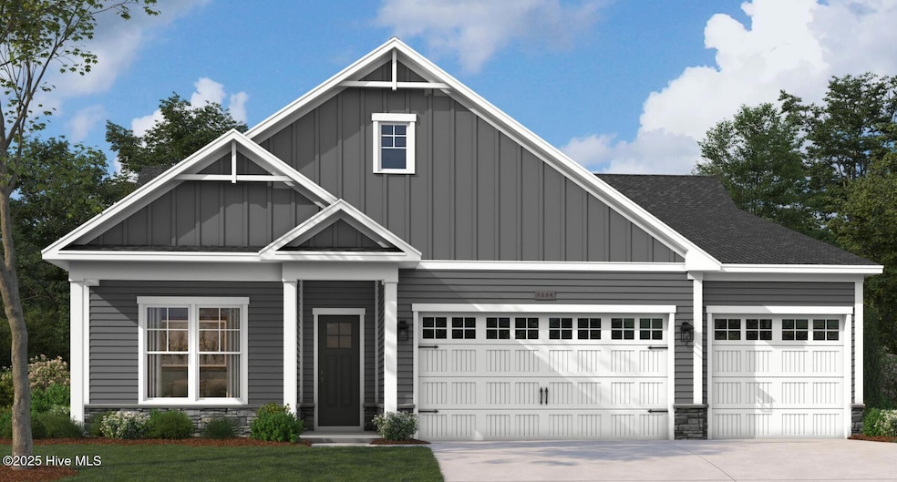 Lot 38 Front 3 car garage