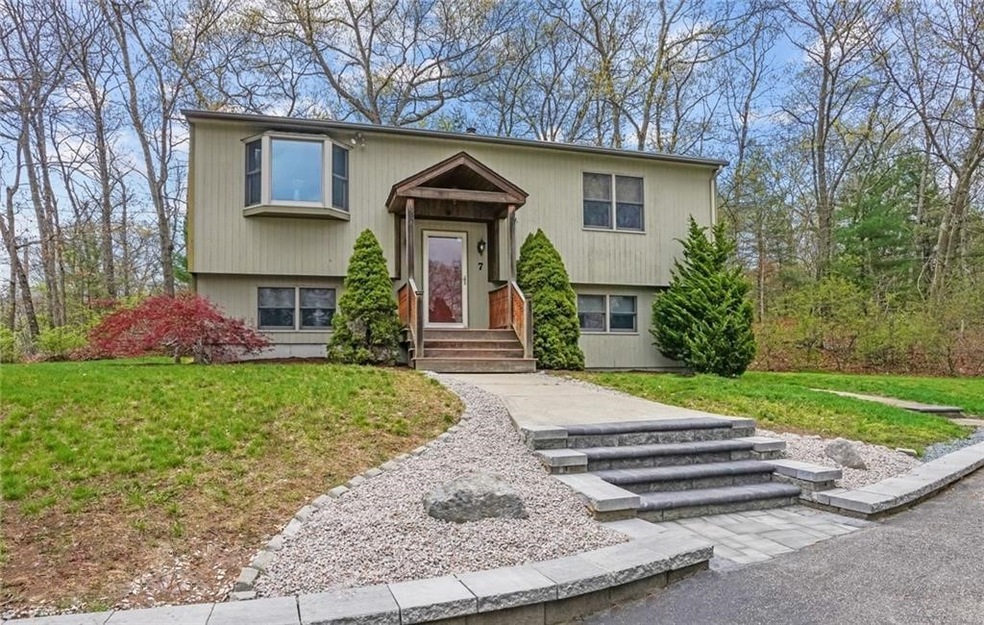 Exterior front with beautiful stone details