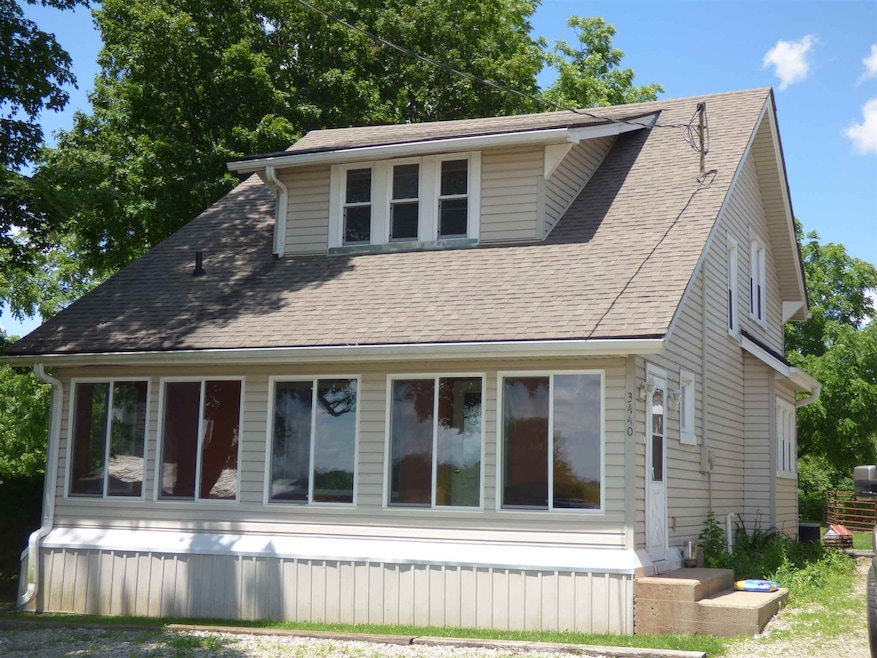 Nice Country Home with lots of widows for great na