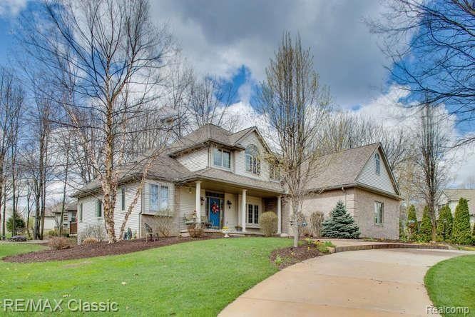 Circular Driveway in Front of the Home
