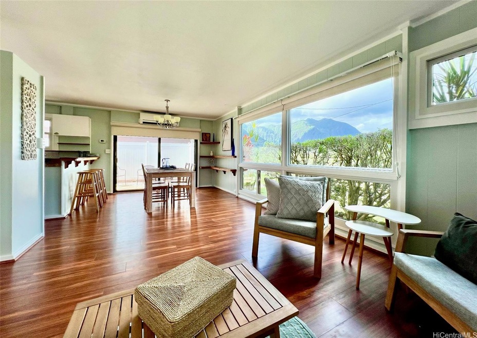 Spacious living area