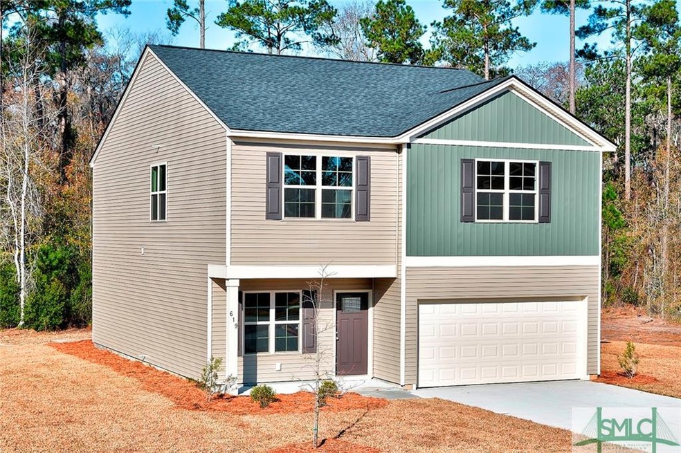 photo is of another completed home of the same flo