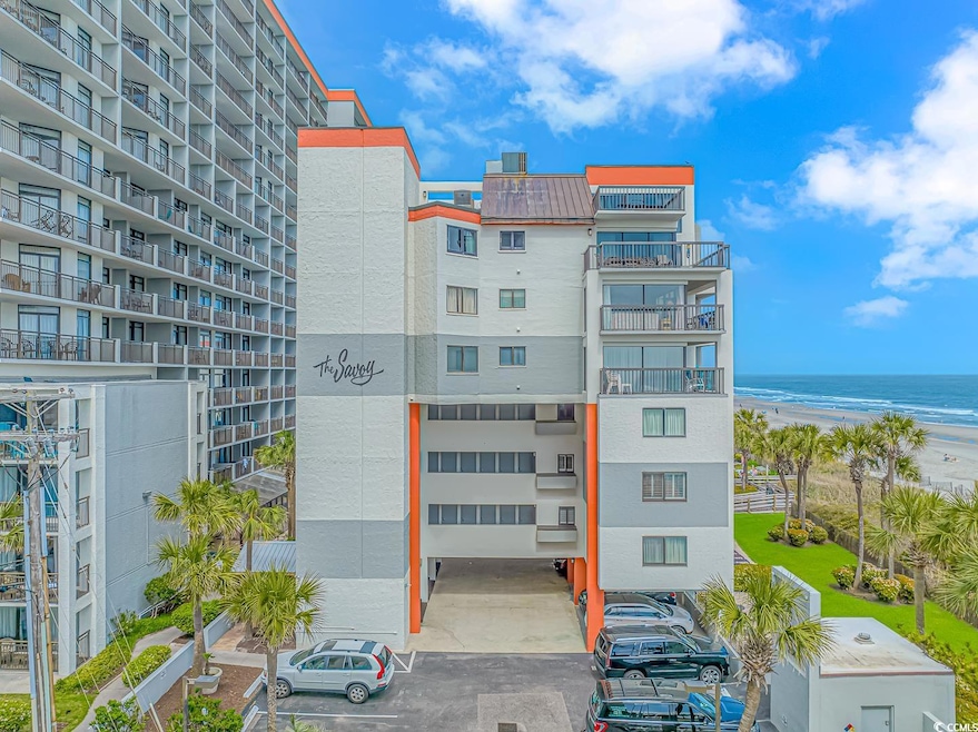 View of property featuring a water view