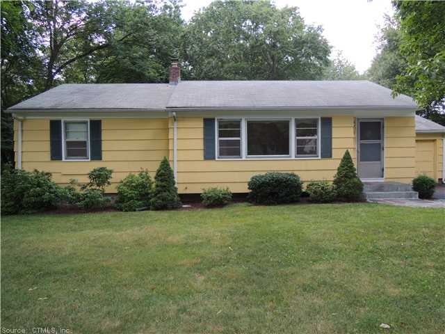 Exterior Front. Well-maintained ranch in quiet nei