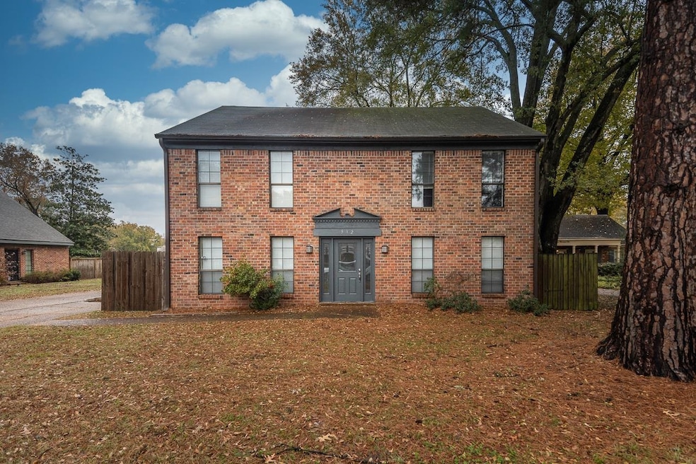 View of colonial-style house
