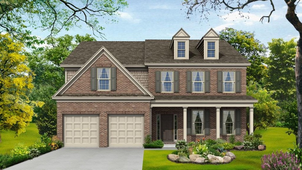 Color Rendering. Not actual home. Sample same plan