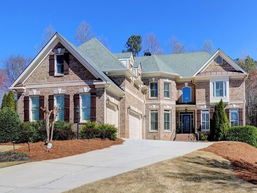Custom built, 4-Sided Brick Executive Home with fa