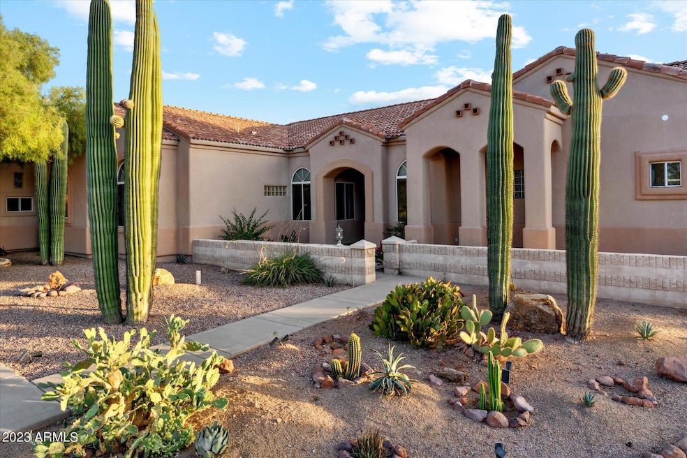 Desert Landscaping Front