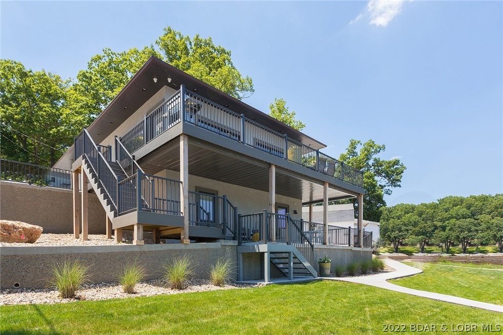 Gentle lakefront lot, low maintenance exterior Dry