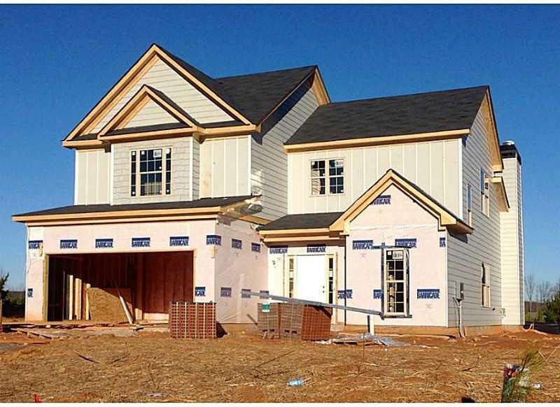 Exterior Front. 2080 Hydrangea ln. Under construct