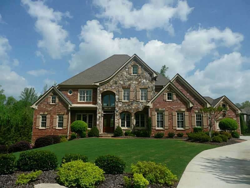 Exterior Front. GORGEOUS 4 SIDED BRICK & STONE BEA