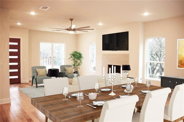 Gorgeous dining and living room!!