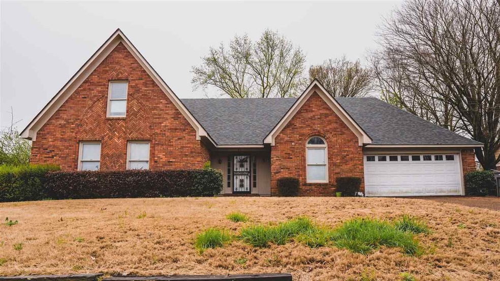 House located on a beautiful lot.