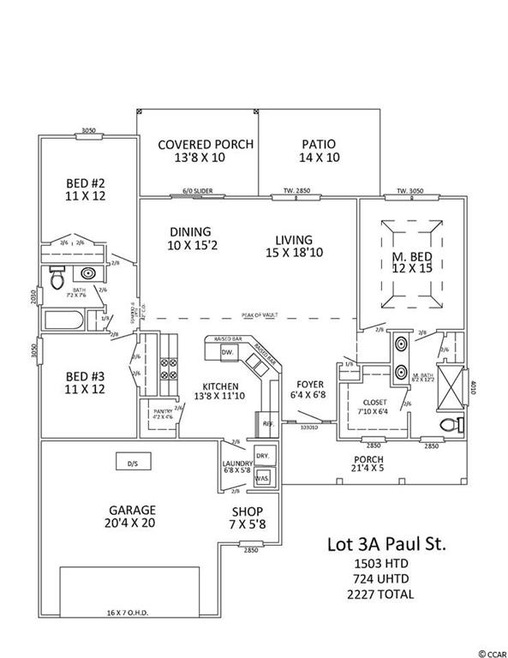 505 Paul St unit Lot 3 Block A Dogwoo, Conway, SC 29527 - photo 1