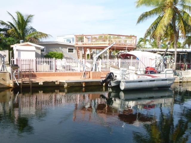 View of Dock & back of property