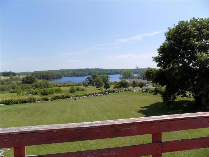 Water view from large deck
