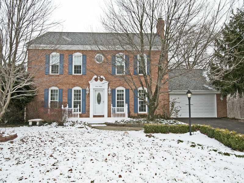 Exterior Front. Cul de sac location on a nice private street.  Located in Blue Ridge Estates .