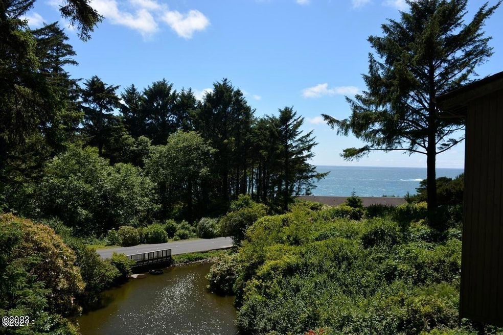 View from deck