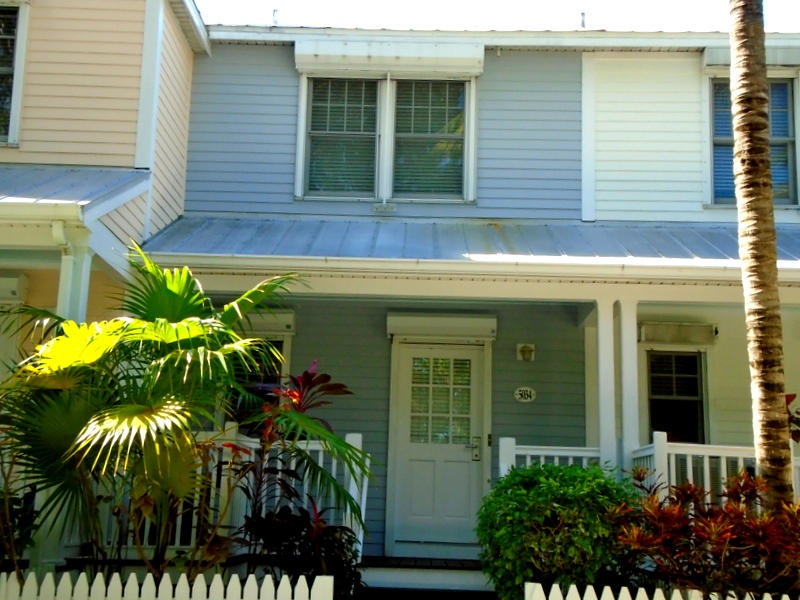 Front of the villa