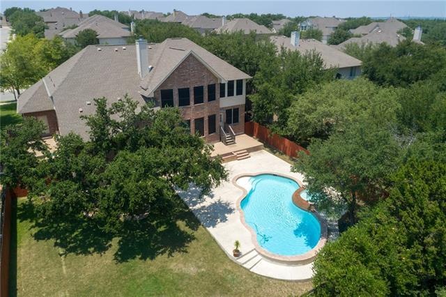 Custom in-ground salt-water pool and hot tub with 