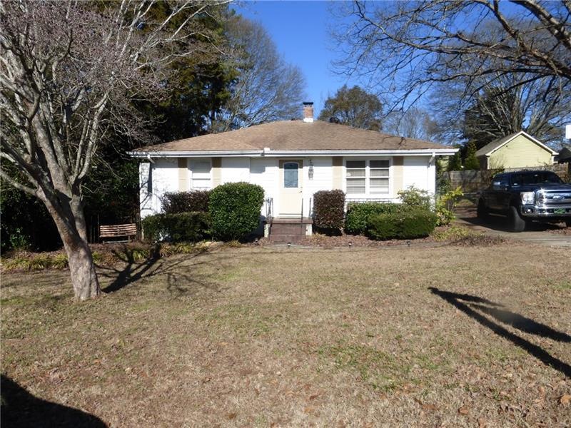 Perfect location for this 3 bedroom home with a de