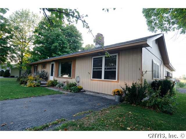 Exterior Front. Year round waterfront home with 55