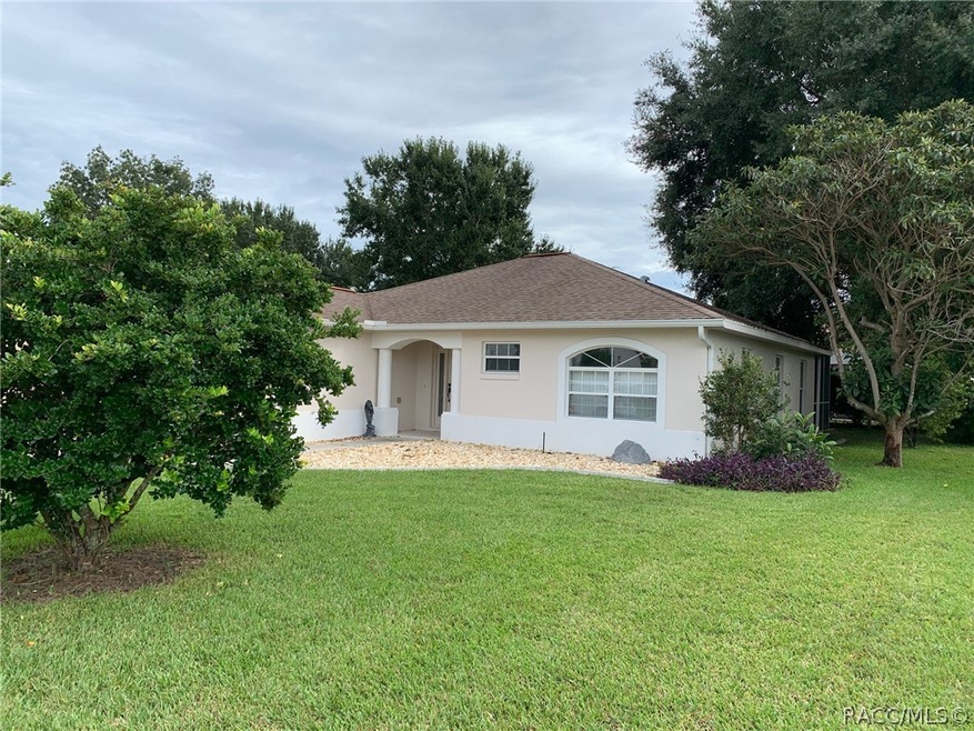 Front corner view of home
