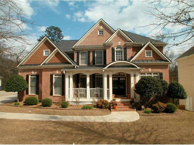 Exterior front of immaculately maintained craftsma
