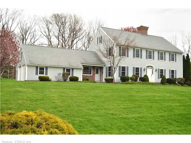 Exterior Front. Gorgeous custom built Colonial in 