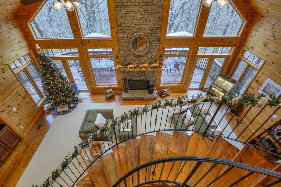  Incredible cathedral ceilings, with beautiful natural lighting.