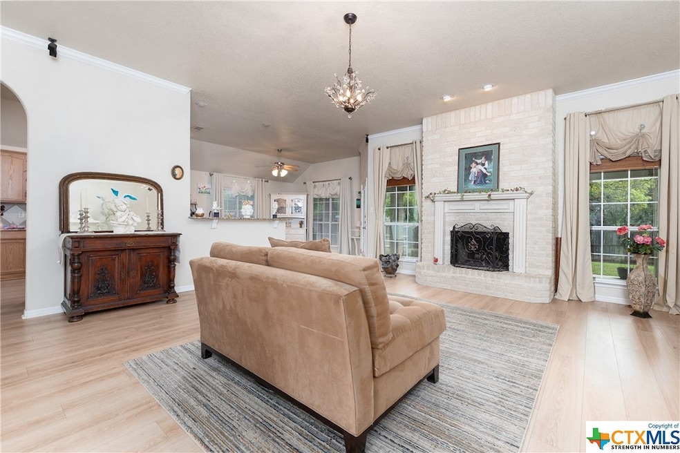 Main Living Area w/Fireplace