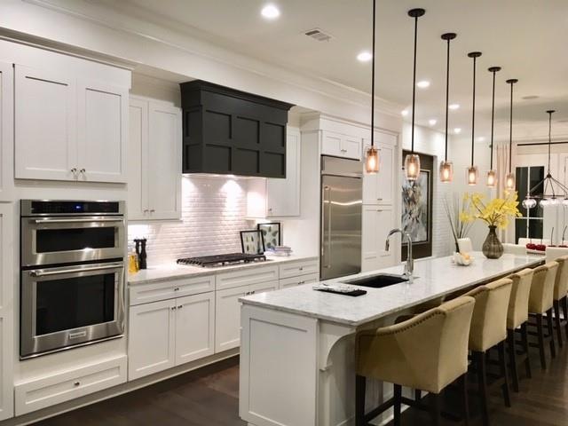 Addison model kitchen example.