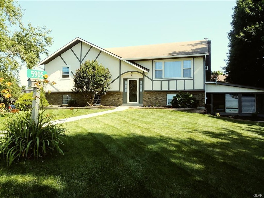 South facing elevation