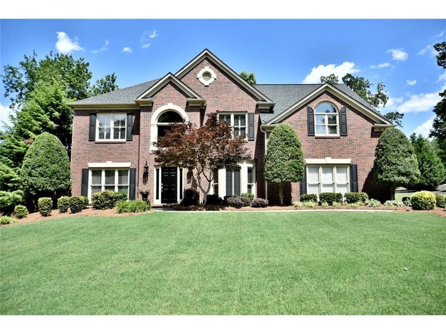 3 Side Brick Traditional on level lot