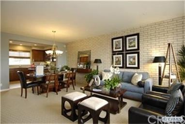Great room, as shown in the model