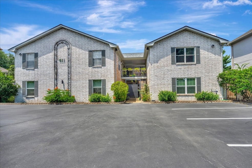 Front of this quaint & cozy complex nestled on a q