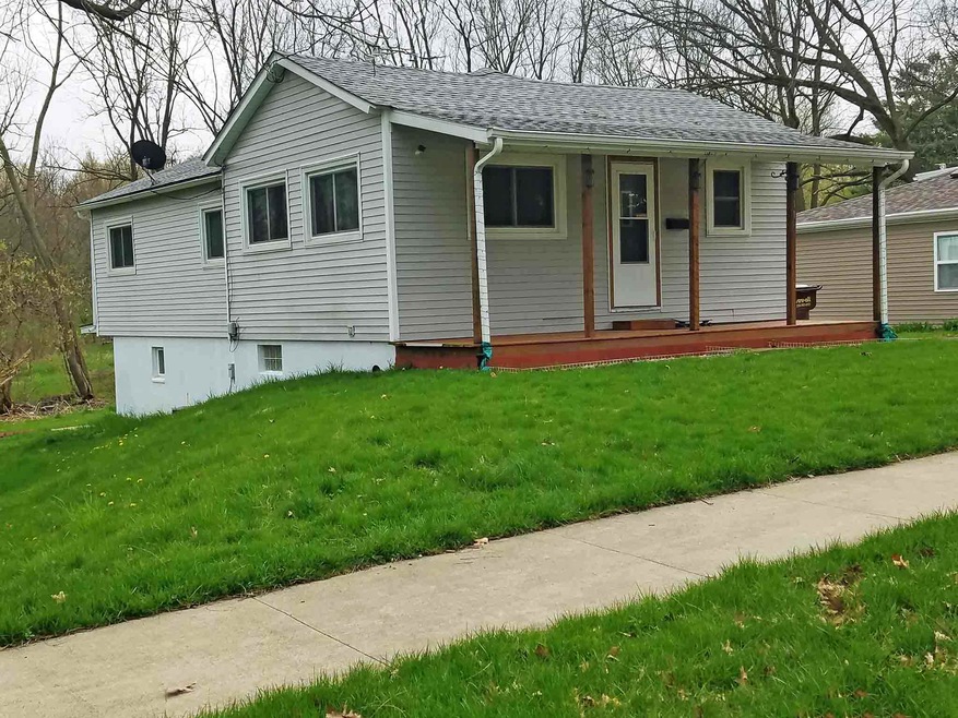 Front of home.