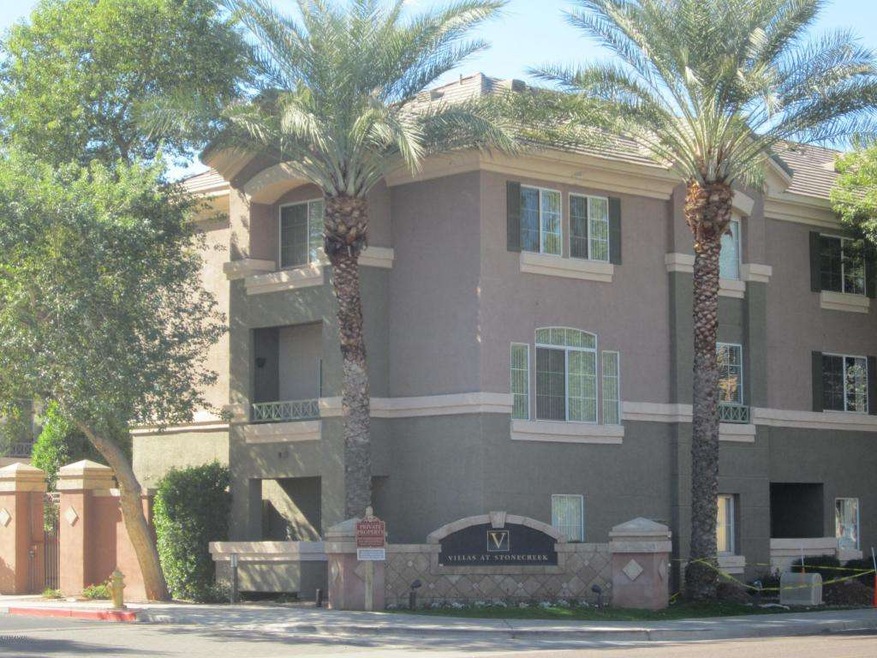 Entrance to condominiums