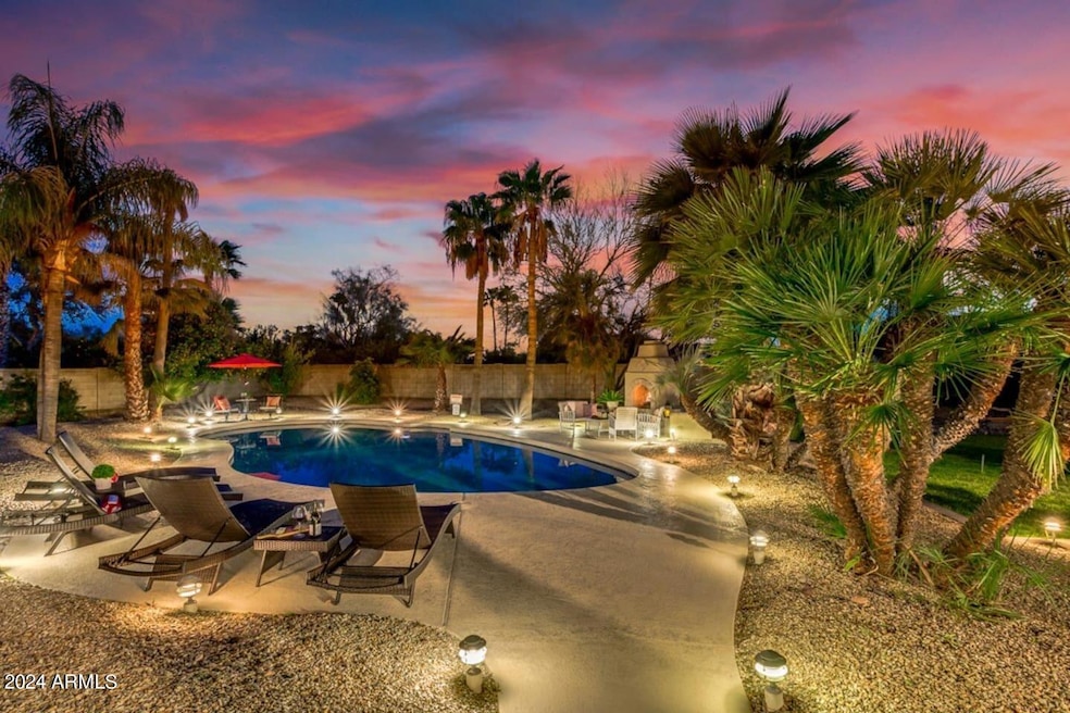 Backyard view