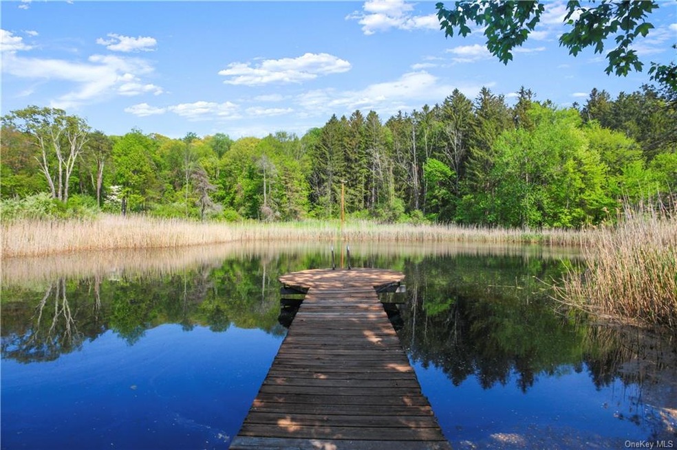 pond view off the deck